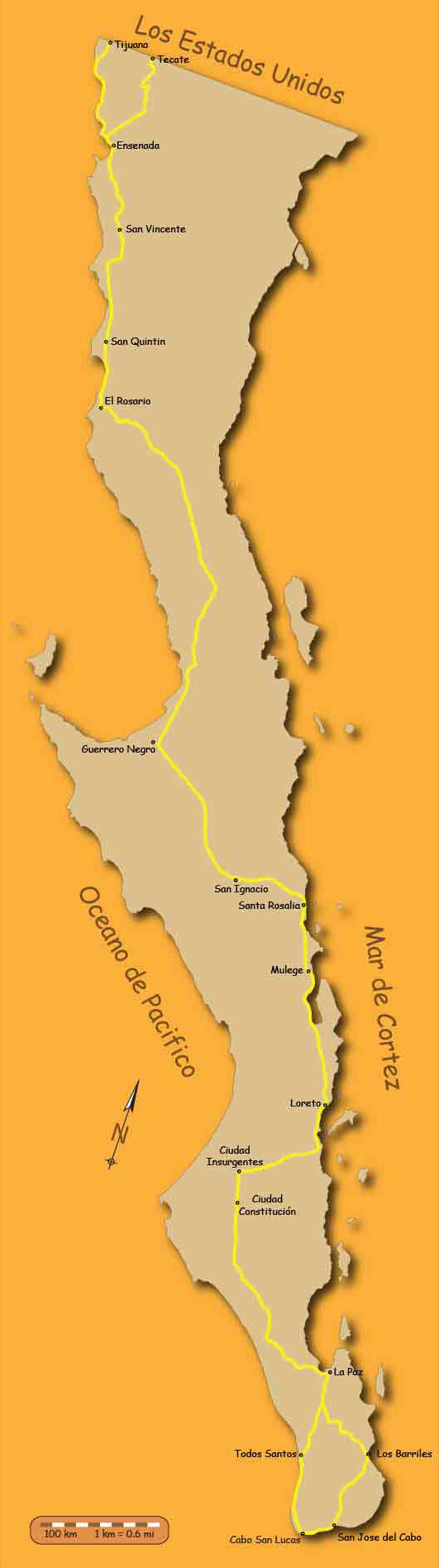 Map of BCS